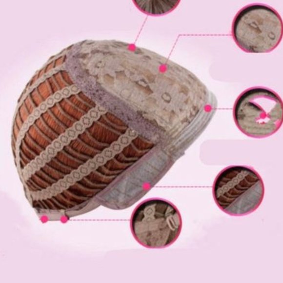 Mixed Color Cosplay High Temperature Silk Rose Mesh Wig - Picture 2 of 2